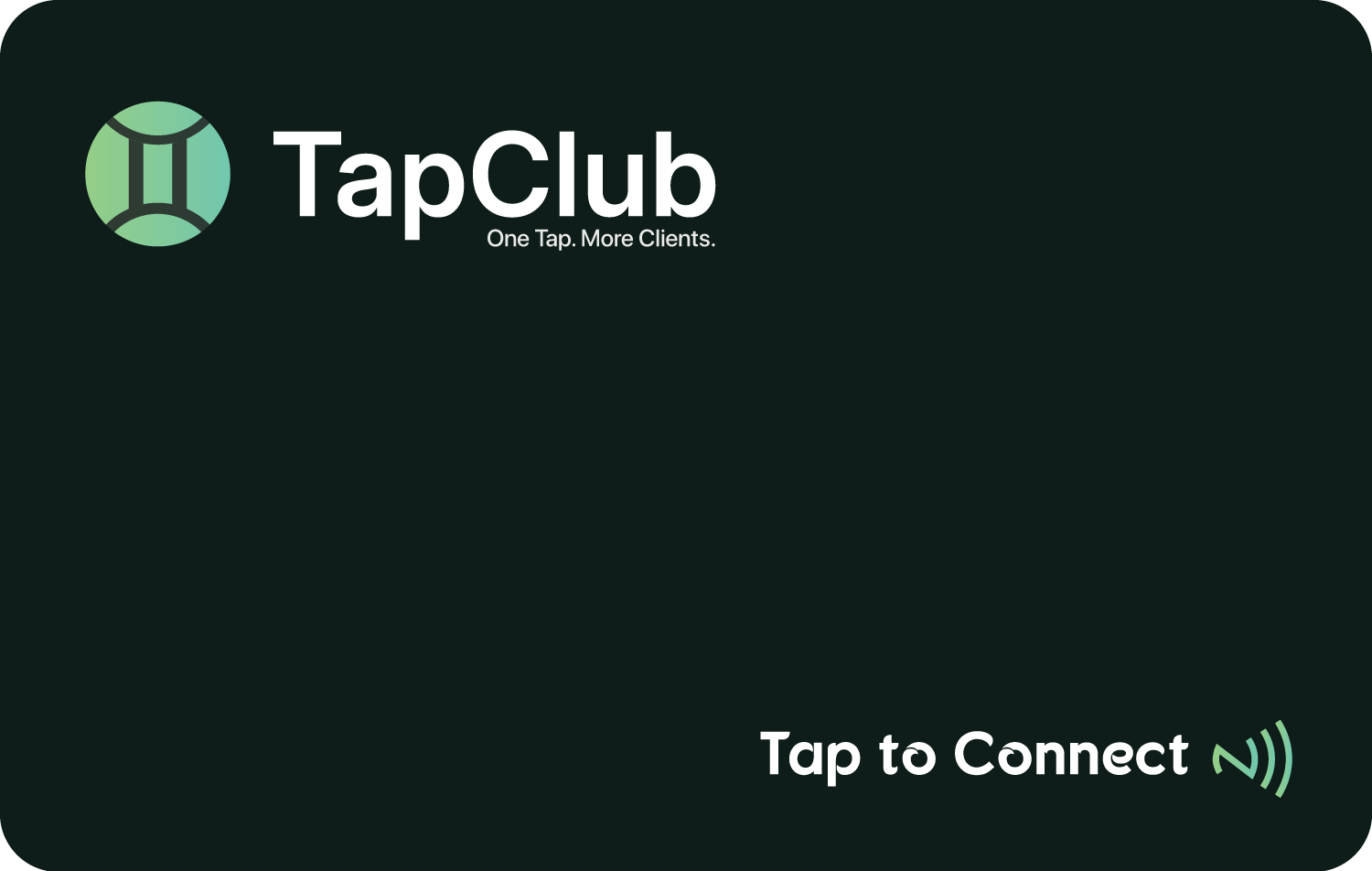 Tapclub NFC Business Card